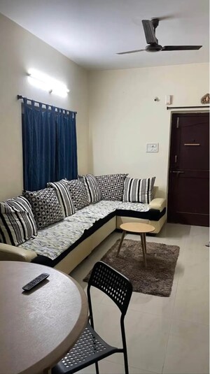 Living Room in 2 BHK Apartment at Kondapur – for Rent