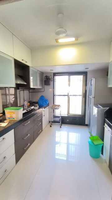 Kitchen in 2 BHK Apartment at Atlanta Heights, Prabhadevi – for Rent