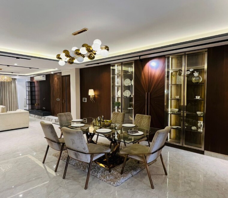 Dining area, sector 67 4 Bedroom 300 Sq.Yd. Builder Floor In Sector 67 Gurgaon 9532368