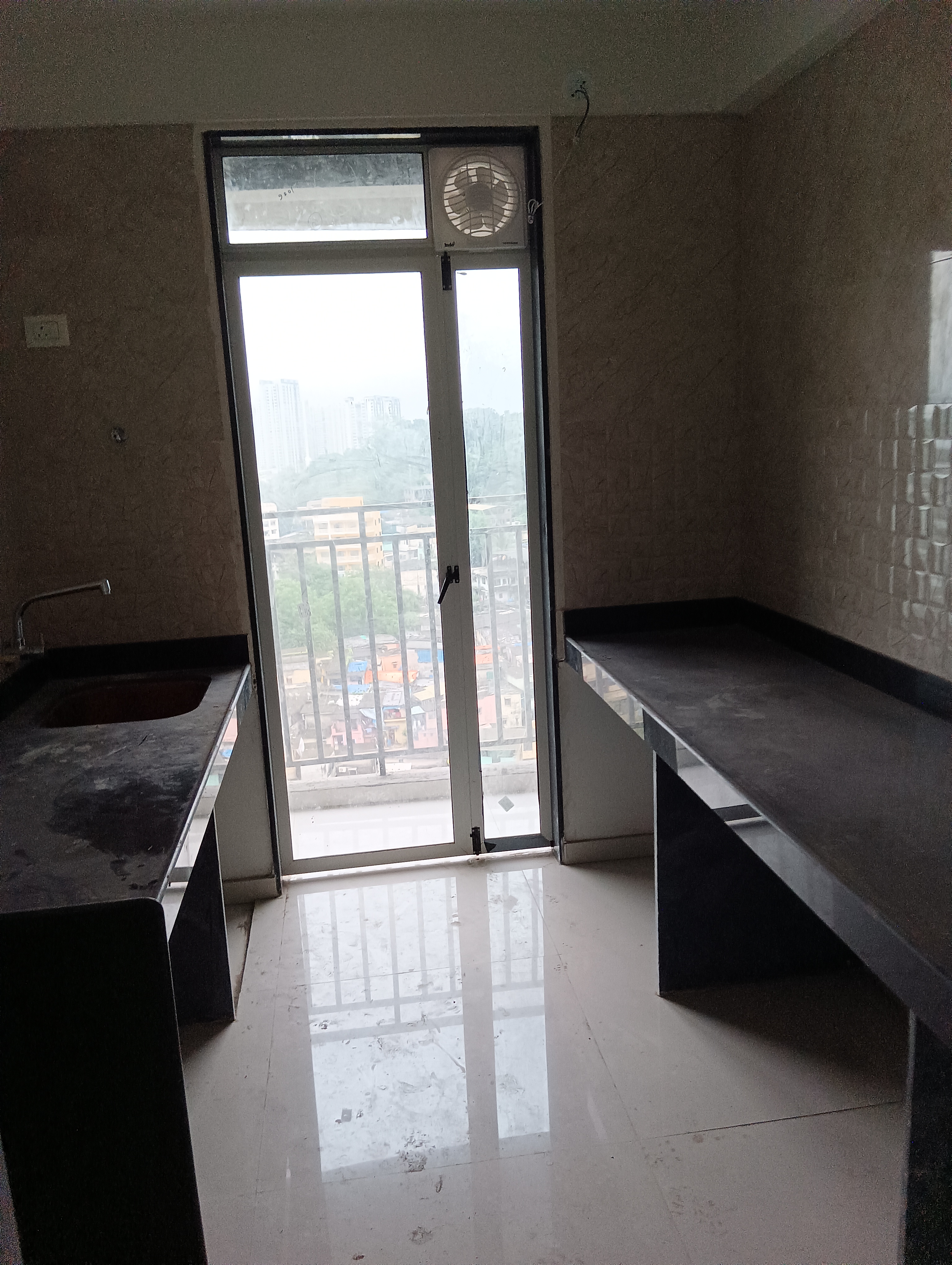 Kitchen in 2 BHK Apartment at Ajmera Crosstown One, Kalyan West – for Sale