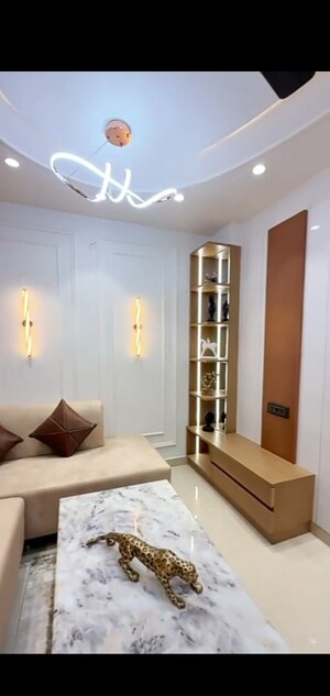 Living Room in 3 BHK Builder Floor at Dwarka Mor – for Sale