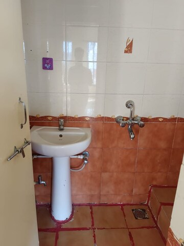Bathroom in 1 BHK Apartment at Siddhivinayak Shubhashree Residential, Akurdi – for Rent