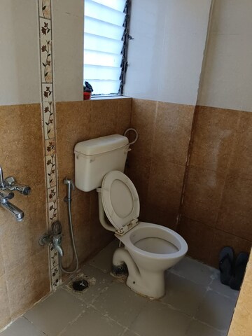 Bathroom in 1 BHK Apartment at Siddhivinayak Shubhashree Residential, Akurdi – for Rent