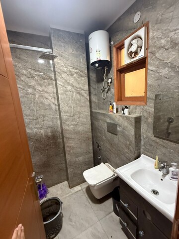 Bathroom in 1 BHK Builder Floor at Saket – for Sale