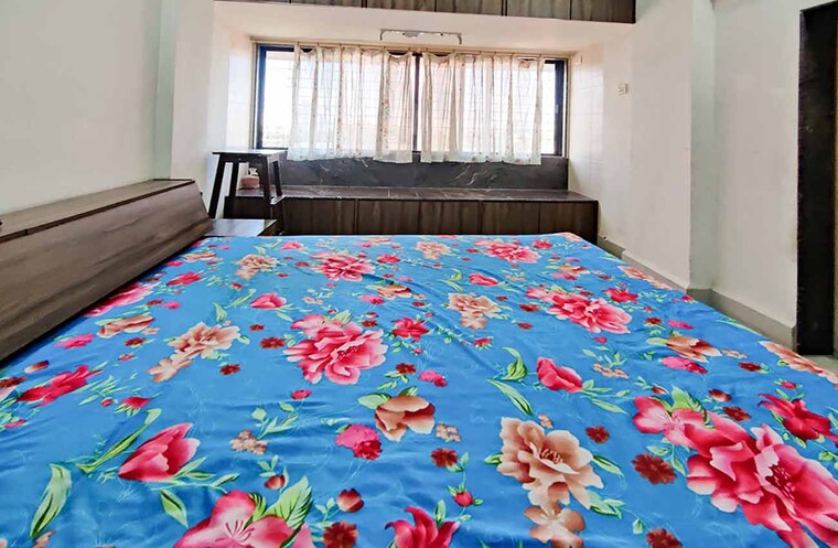 Bedroom, krishna-apartments-kandivali 2 Bedroom 800 Sq.Ft. Apartment In Kandivali West Mumbai 9532714