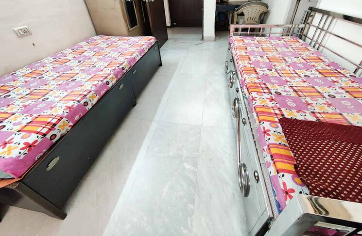 Bedroom, krishna-apartments-kandivali 2 Bedroom 800 Sq.Ft. Apartment In Kandivali West Mumbai 9532714