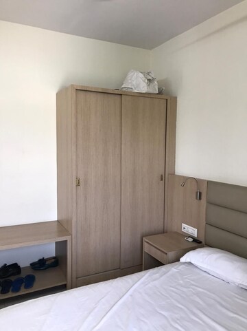 Bedroom in 1 BHK Apartment at K Raheja Heights, Malad East – for Rent