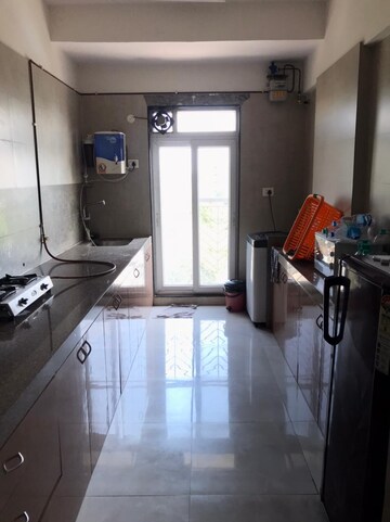 Kitchen in 1 BHK Apartment at K Raheja Heights, Malad East – for Rent