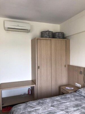 Bedroom in 1 BHK Apartment at K Raheja Heights, Malad East – for Rent