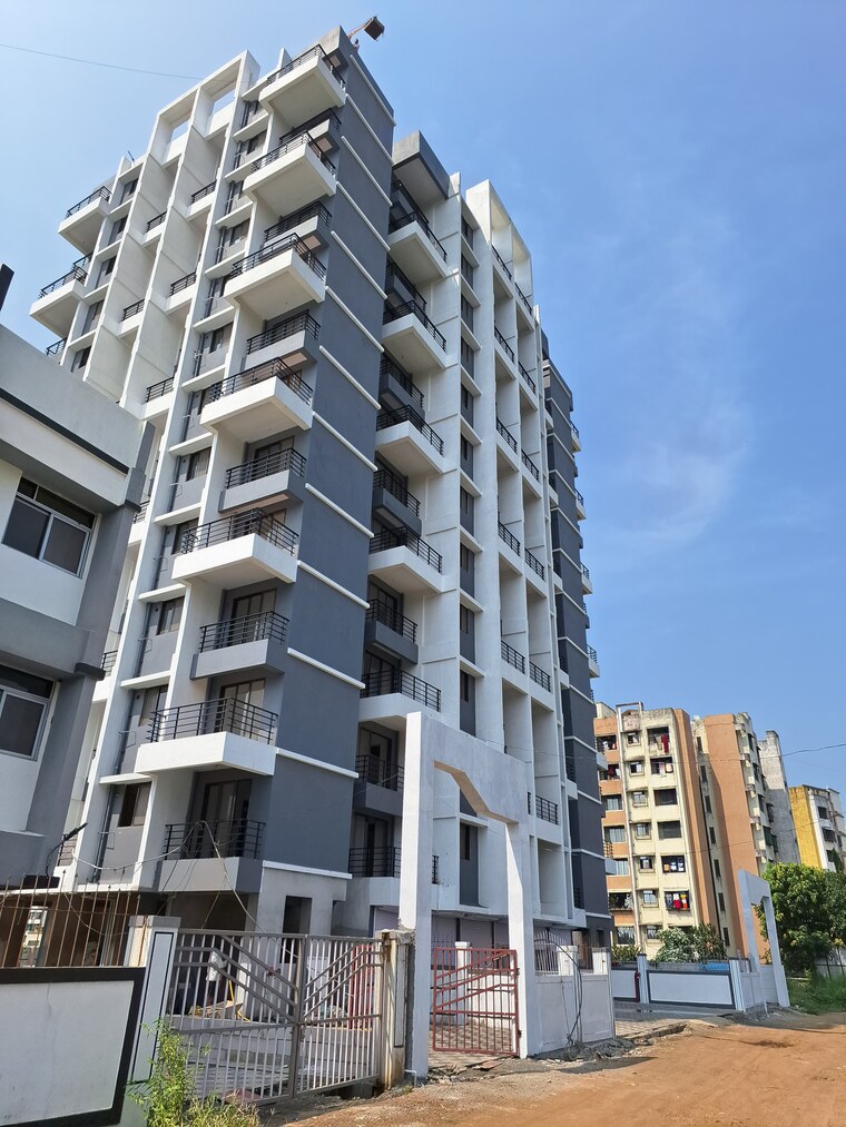 Exterior View, om-siddhivinayak-residency 1 Bedroom 461 Sq.Ft. Apartment In Titwala Thane 9532811