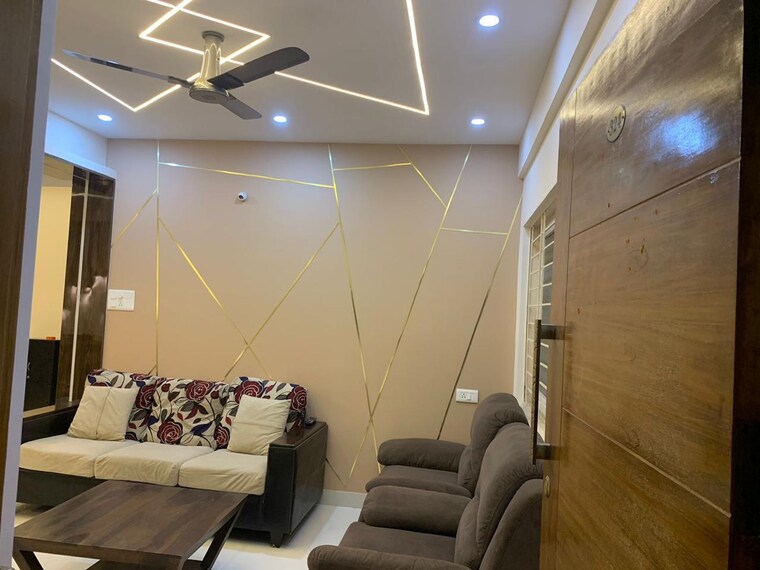 Living Room, sri-balaji-white-woods 3 Bedroom 1400 Sq.Ft. Apartment In Kadugodi Bangalore 9532984