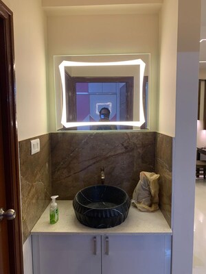 Bathroom in 3 BHK Apartment at Sri Balaji White Woods, Kadugodi – for Sale