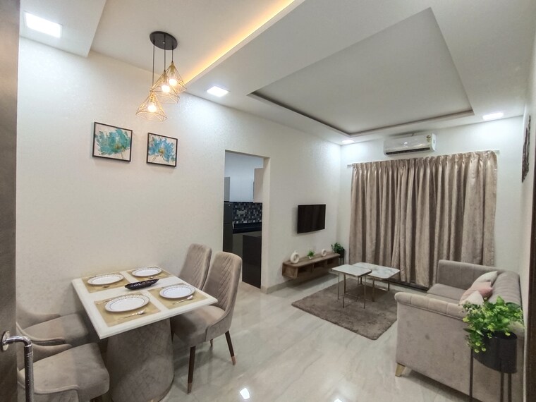 Living Room, ruparel-sereno 2 Bedroom 651 Sq.Ft. Apartment In Vasai East Palghar 9532987