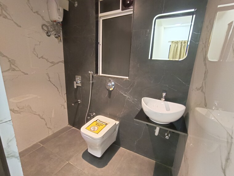 Attached Bathroom, ruparel-sereno 2 Bedroom 651 Sq.Ft. Apartment In Vasai East Palghar 9532987