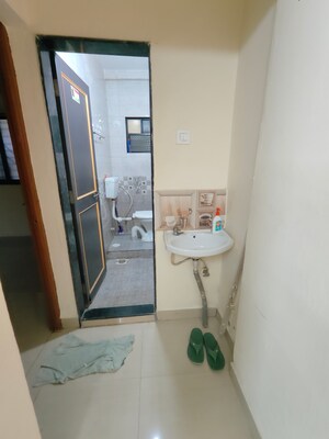 Bathroom in 1 BHK Apartment at Wadgaon Sheri – for Rent