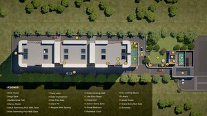 Master Plan in 3 BHK Apartment at Goyal My Home Upper Kharadi, Wagholi – for Sale