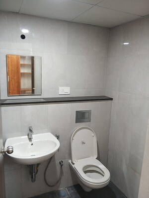 Bathroom in 3 BHK Apartment at SBR Keerthi, Old Madras Road – for Rent