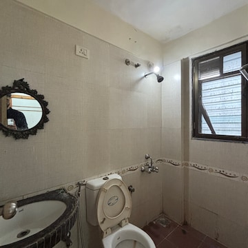 Bathroom in 3 BHK Apartment at Neelsidhi Prime, New Panvel Sector 17 – for Rent