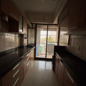 Kitchen in 3 BHK Apartment at Neelsidhi Prime, New Panvel Sector 17 – for Rent
