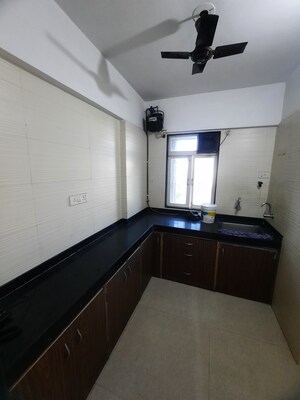 Kitchen in 1 BHK Apartment at Cosmos Classique, Ghodbunder Road – for Rent