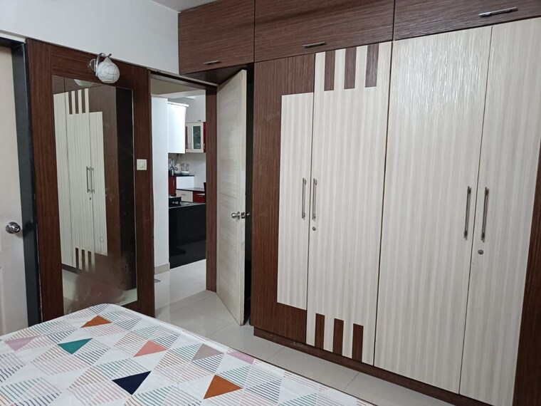 Bedroom, magarpatta-annex 2 Bedroom 900 Sq.Ft. Apartment In Hadapsar Pune 9533294