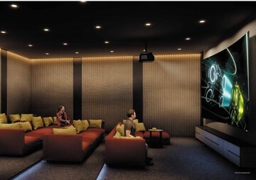 Living Room in 5 BHK Apartment at Livience Aleenta, Baner – for Sale