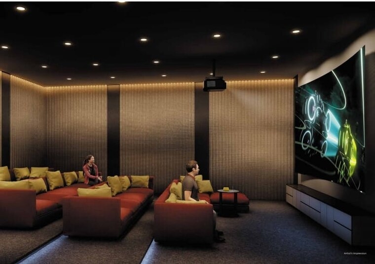 Living Room, livience-aleenta 5 Bedroom 2201 Sq.Ft. Apartment In Baner Pune 9533204