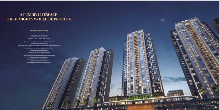 Exterior View, livience-aleenta 5 Bedroom 2201 Sq.Ft. Apartment In Baner Pune 9533204