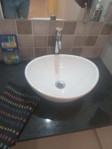 Bathroom in 2 BHK Apartment at East NB Skies, Ravet – for Rent