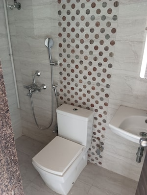 Bathroom in 1 BHK Apartment at Ajmera New Era, Kalyan West – for Rent