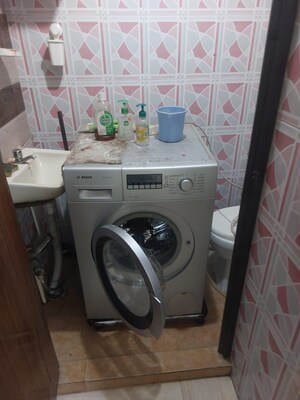 Bathroom in 1 BHK Apartment at Aadharshila Apartment, Sarita Vihar – for Rent