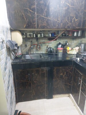 Kitchen in 1 BHK Apartment at Aadharshila Apartment, Sarita Vihar – for Rent