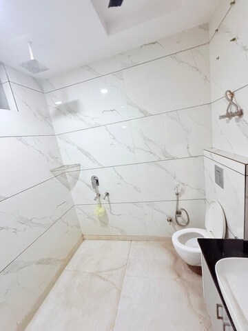 Bathroom in 3.5 BHK Builder Floor at Paschim Vihar – for Sale