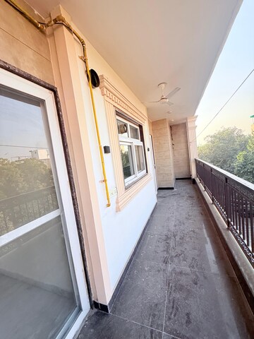 Balcony in 3.5 BHK Builder Floor at Paschim Vihar – for Sale