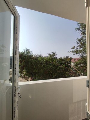 Balcony in 3 BHK Apartment at Palm Residency Chhatarpur, Chattarpur – for Rent