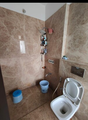 Bathroom in 4 BHK Apartment at Sheth Avalon, Laxmi Nagar – for Sale