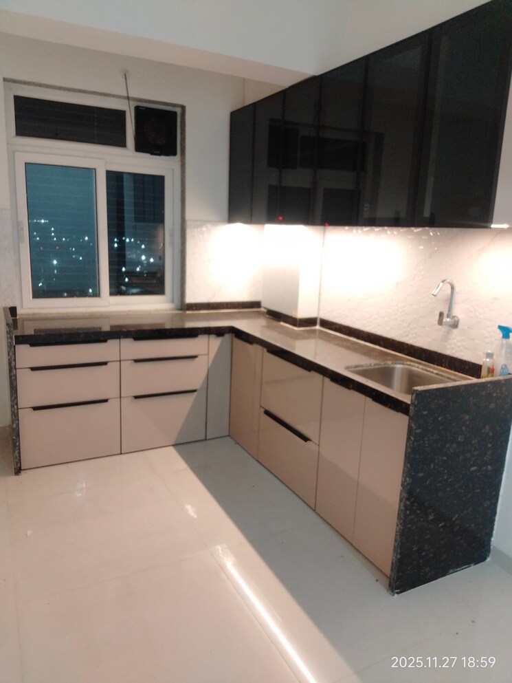 Kitchen, parth-lakefront 1 Bedroom 690 Sq.Ft. Apartment In Dighe Navi Mumbai 9533559