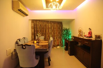 Living Room in 3 BHK Apartment at Dheeraj Gaurav Heights, Jogeshwari West – for Rent