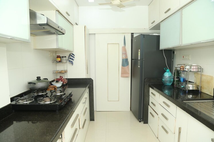 Kitchen, dheeraj-gaurav-heights 3 Bedroom 1300 Sq.Ft. Apartment In Jogeshwari West Mumbai 9533567