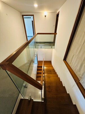 Staircase in 4 BHK Villa at Windmills of Your Mind, Whitefield – for Rent