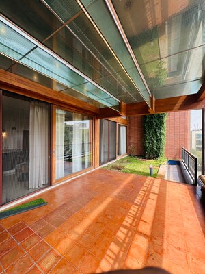 Balcony in 4 BHK Villa at Windmills of Your Mind, Whitefield – for Rent