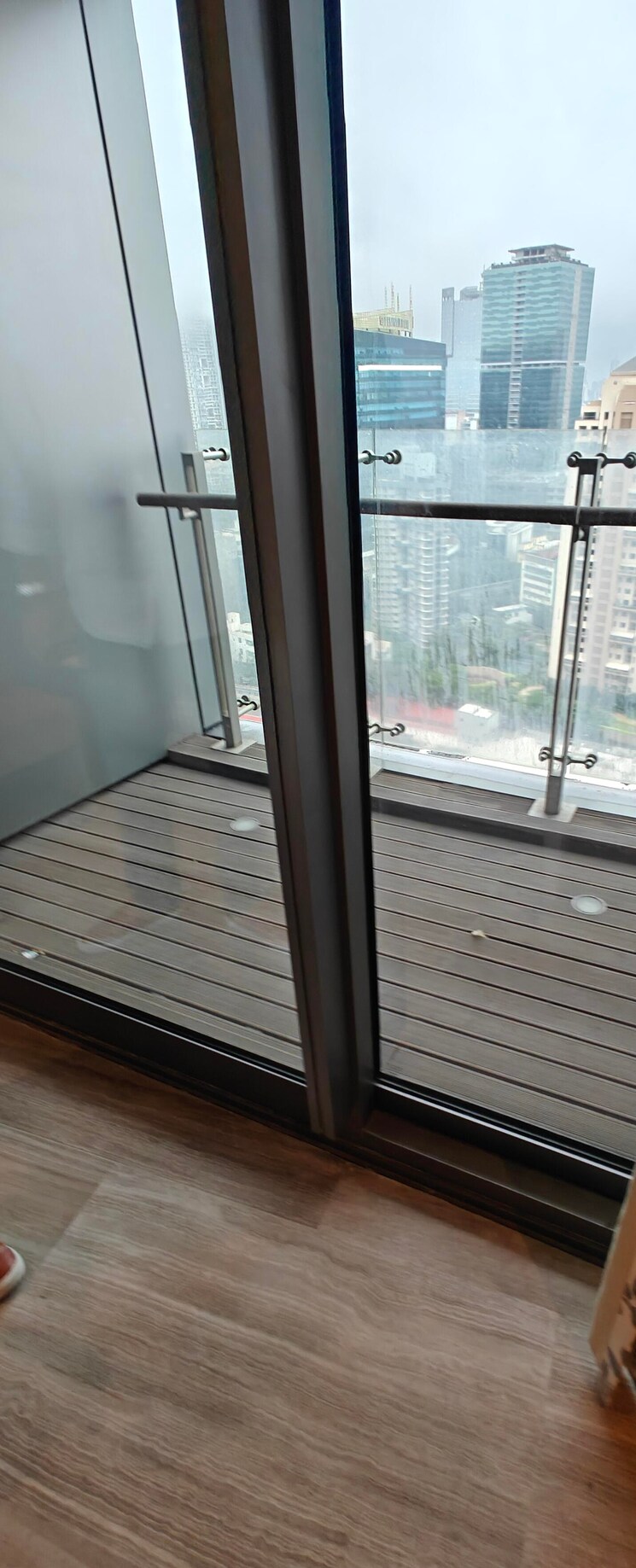 Balcony, lodha-the-world-towers-world-one-tier-2 3 Bedroom 1980 Sq.Ft. Apartment In Worli Mumbai 9533591