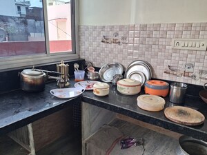 Kitchen in 1 BHK Apartment at Manglam Vaishali Tower II, Vaishali Nagar – for Rent