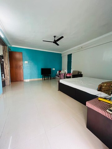 Living Room in 3 BHK Penthouse at Tivoli Apartments, Baner – for Rent