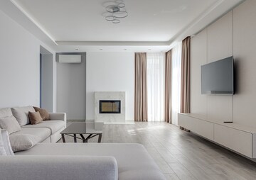 Living Room in 1 BHK Apartment at Sneh CHS Goregaon East, Goregaon East – for Rent