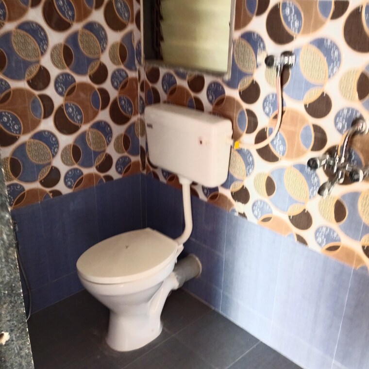 Bathroom, mukti-shantinath-tower 2 Bedroom 1050 Sq.Ft. Apartment In Virar West Palghar 9533651