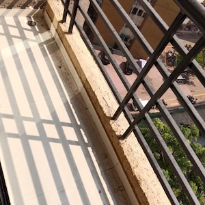 Balcony in 2 BHK Apartment at Mukti Shantinath Tower, Virar West – for Rent