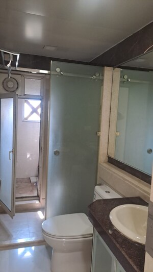 Building Lobby in 3 BHK Apartment at Neelkanth Greens, Manpada – for Rent