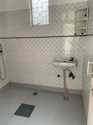 Bathroom in 1 BHK Builder Floor at Greater Kailash I – for Rent