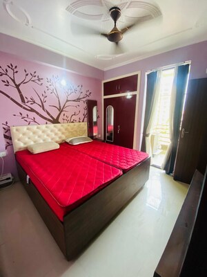 Bedroom in 2.5 BHK Apartment at Devika Skypers, Raj Nagar Extension – for Rent